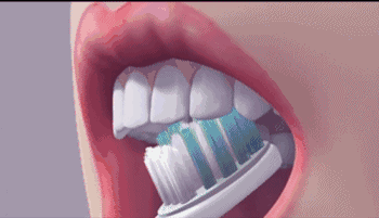 正确刷牙与漱口法